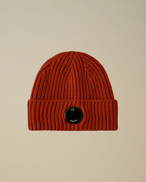 EXTRAFINE MERINO WOOL LENS BEANIE